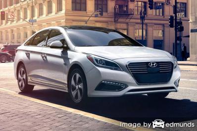 Insurance rates Hyundai Sonata Hybrid in Philadelphia