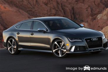 Insurance quote for Audi RS7 in Philadelphia