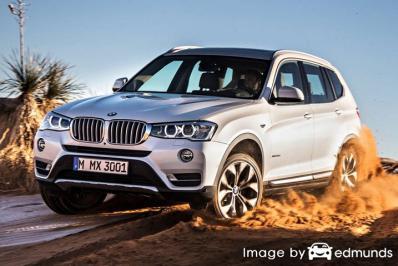 Insurance quote for BMW X3 in Philadelphia