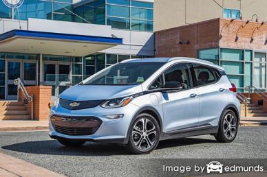 Insurance rates Chevy Bolt in Philadelphia