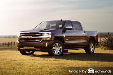 Insurance rates Chevy Silverado in Philadelphia