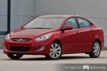 Insurance rates Hyundai Accent in Philadelphia