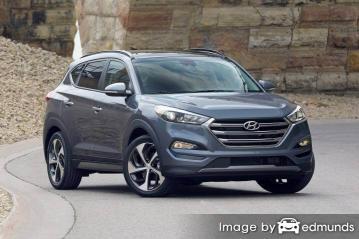 Insurance rates Hyundai Tucson in Philadelphia