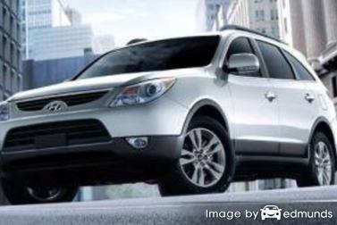 Insurance rates Hyundai Veracruz in Philadelphia