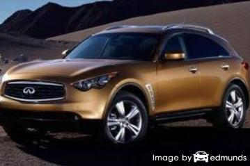 Insurance rates Infiniti FX35 in Philadelphia