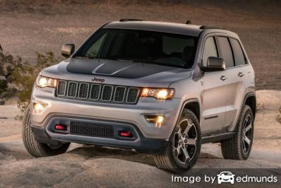 Insurance quote for Jeep Grand Cherokee in Philadelphia