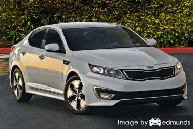 Insurance rates Kia Optima Hybrid in Philadelphia