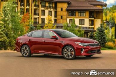 Insurance rates Kia Optima in Philadelphia