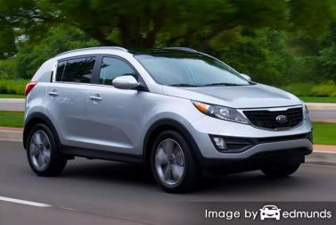 Insurance rates Kia Sportage in Philadelphia