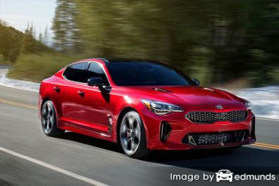 Insurance rates Kia Stinger in Philadelphia