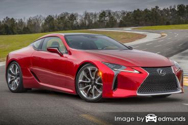 Insurance quote for Lexus LC 500 in Philadelphia