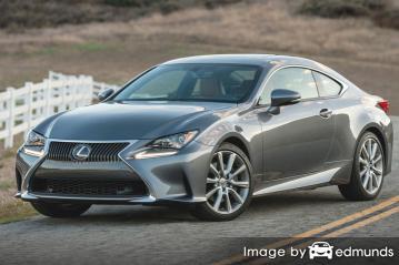 Insurance rates Lexus RC 300 in Philadelphia