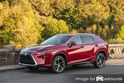 Insurance rates Lexus RX 450h in Philadelphia