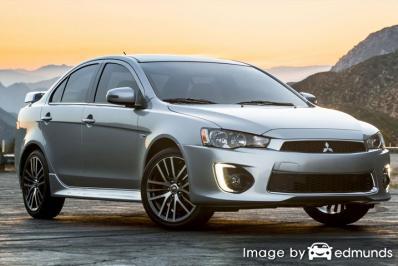 Insurance quote for Mitsubishi Lancer in Philadelphia