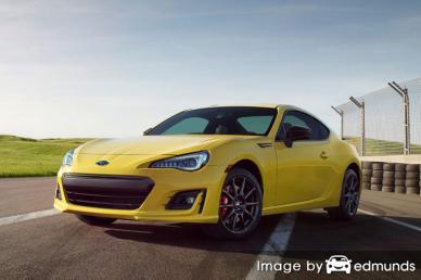 Insurance rates Subaru BRZ in Philadelphia