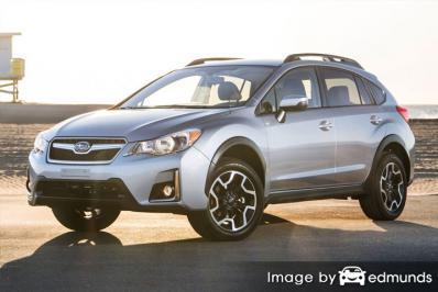 Insurance rates Subaru Crosstrek in Philadelphia