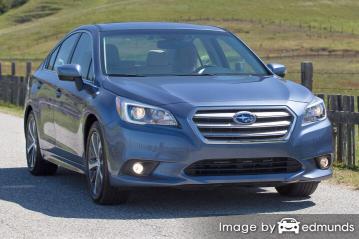 Insurance rates Subaru Legacy in Philadelphia