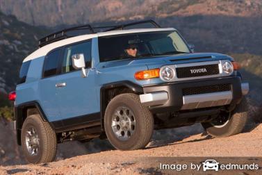 Insurance rates Toyota FJ Cruiser in Philadelphia