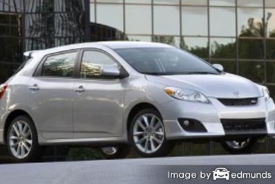 Insurance rates Toyota Matrix in Philadelphia