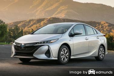 Insurance rates Toyota Prius Prime in Philadelphia