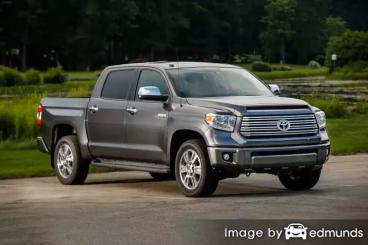 Insurance rates Toyota Tundra in Philadelphia