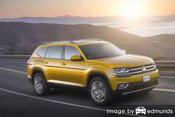 Insurance rates Volkswagen Atlas in Philadelphia