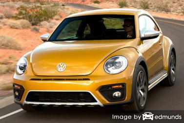 Insurance rates Volkswagen Beetle in Philadelphia